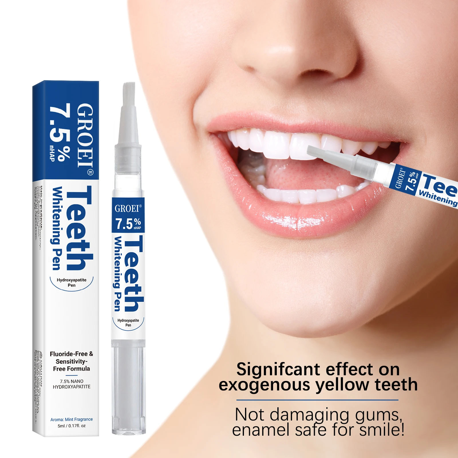 Teeth Whitening Ai - Hydroxyapatite Tooth Whitening Pen Dazzling White