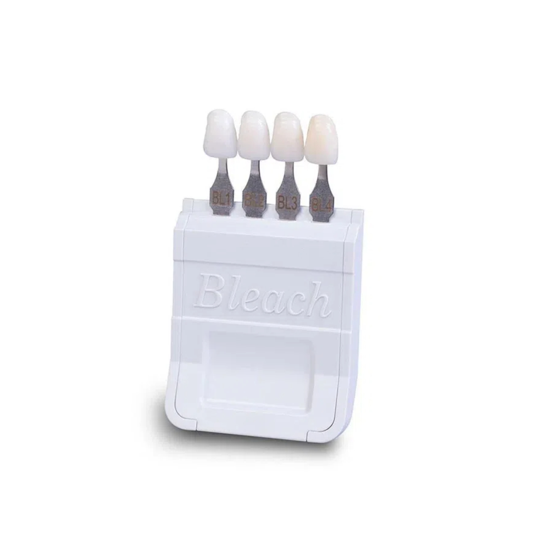 Teeth Whitening Bleach - 4 Colors Dental Bleached Shade Guide
