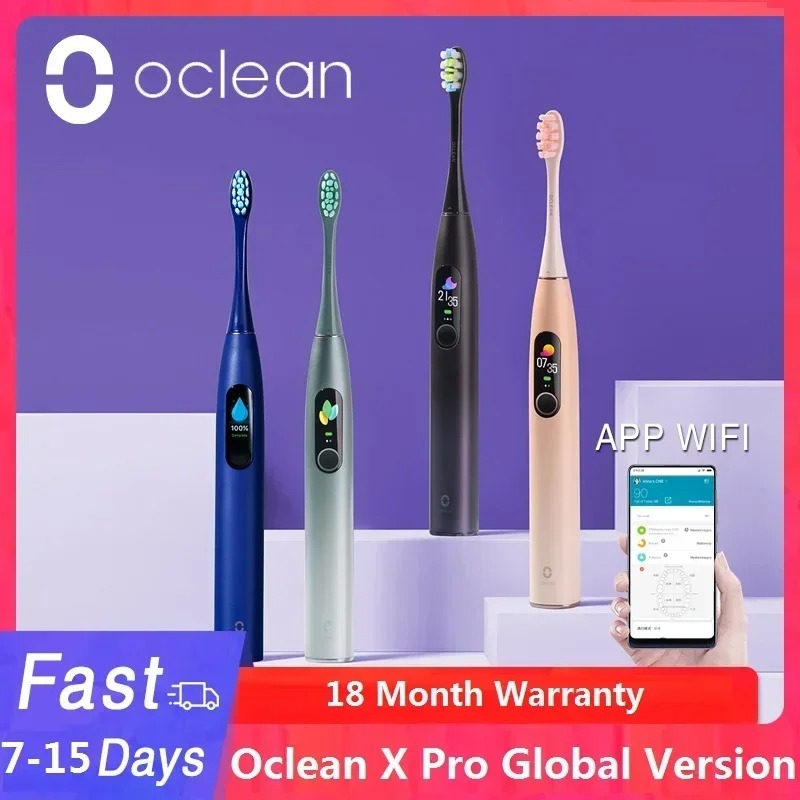 Teeth Whitening That Works - Oclean X Pro Sonic Electric Toothbrush