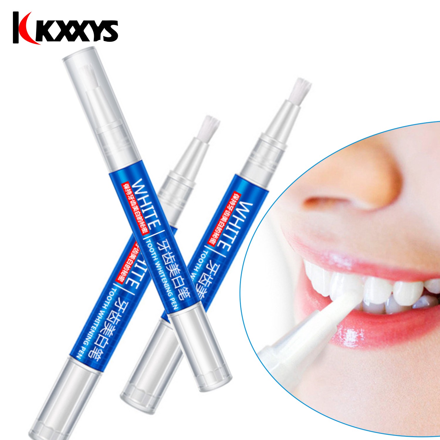 Teeth Whitening Bleaching Kit - 2pcs*3ml Popular White Teeth Whitening Pen
