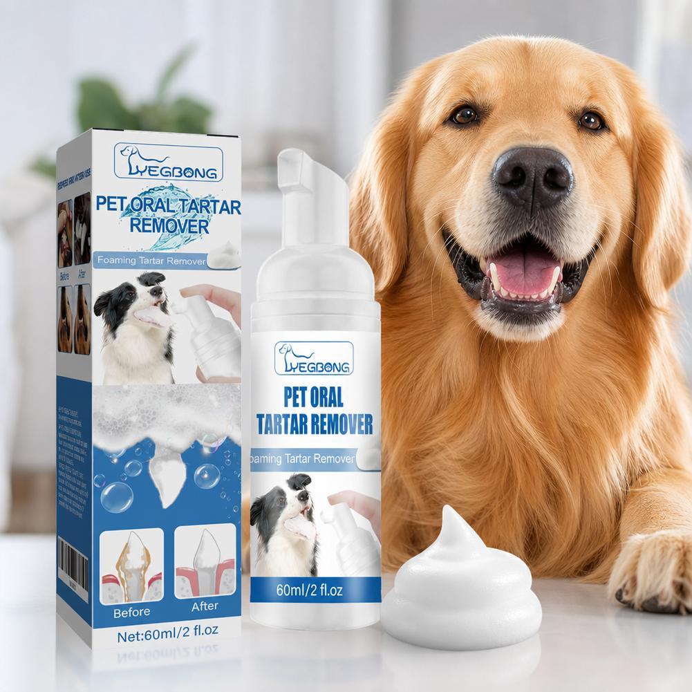 Teeth Whitening Foam - 60ml Pet Oral Care Foaming Cleanser