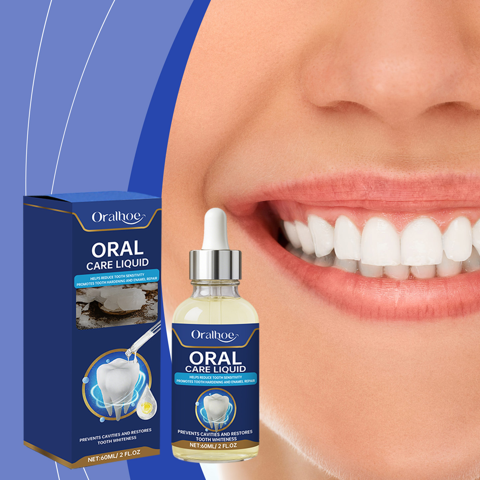 Teeth Whitening Essence Remove - Enamel Repair Serum ulasan dan harga