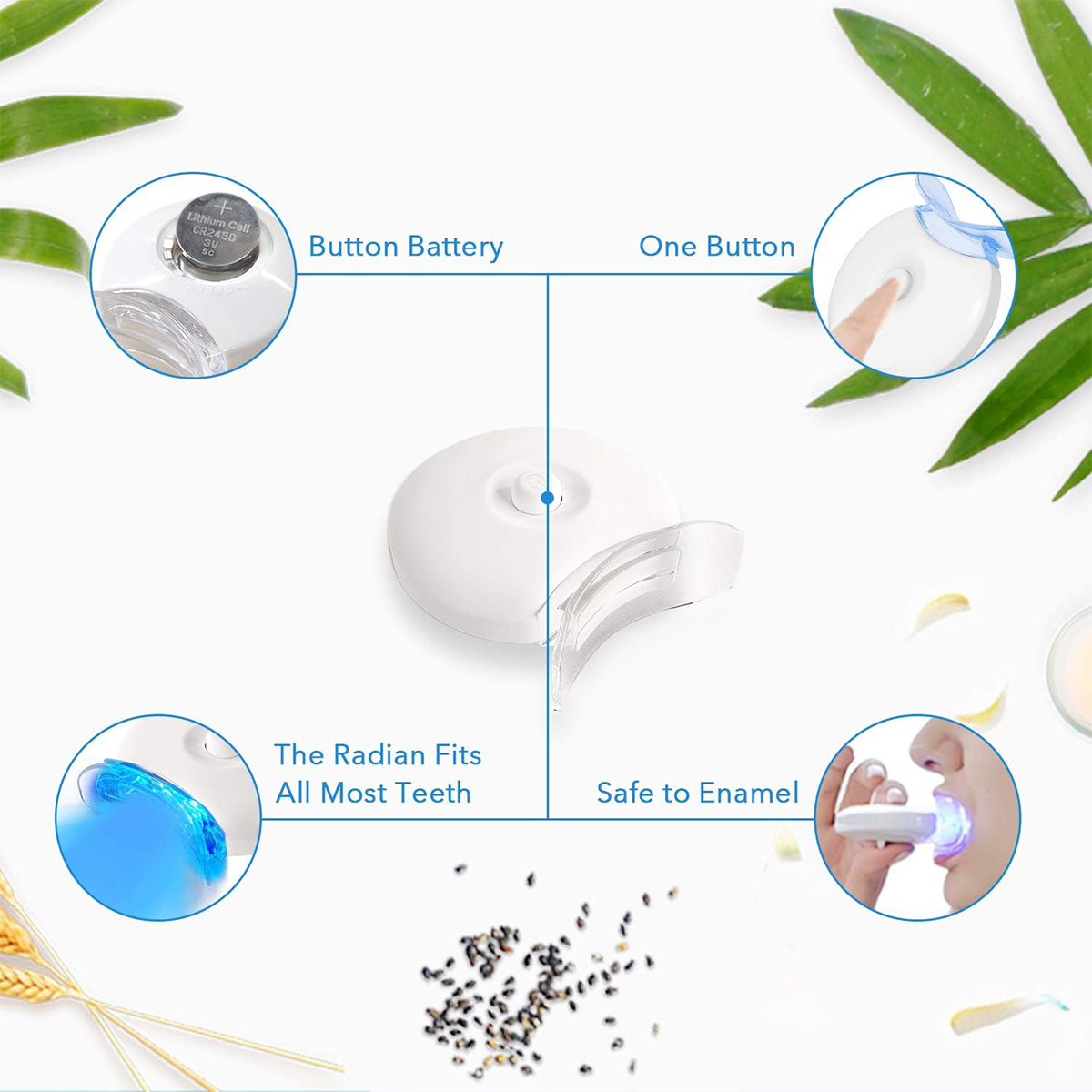 Teeth Whitening Kit - 5X LED L - Teeth Whitening Ai ulasan dan harga