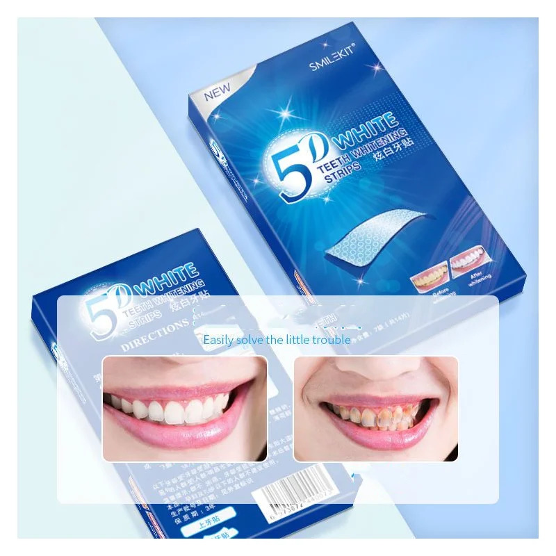 1/7/14pair Teeth Whitening Str - Teeth Whitening Bleaching Kit ulasan dan harga