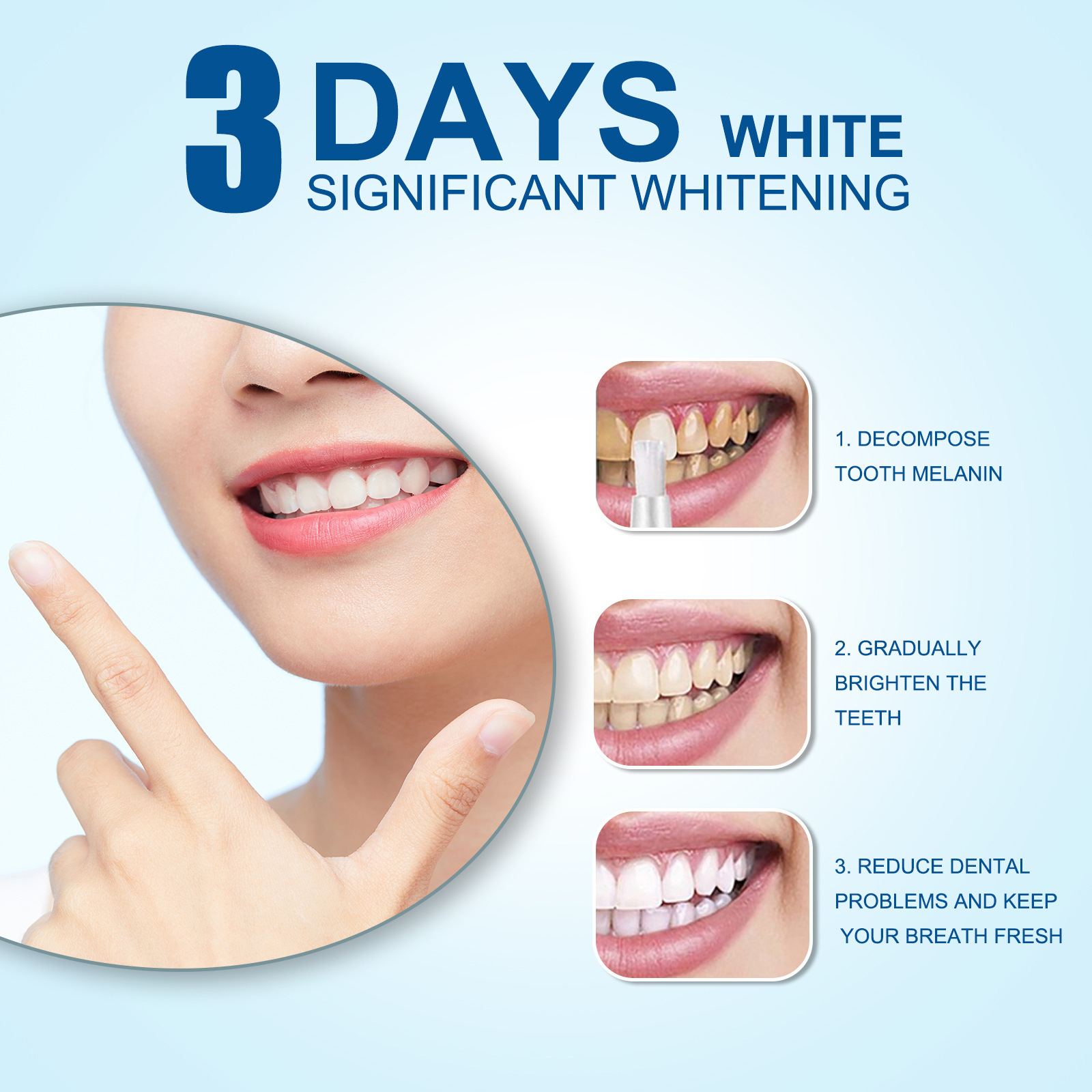 Dazzling White Teeth Whitening - Teeth Whitening Bleaching Kit ulasan dan harga