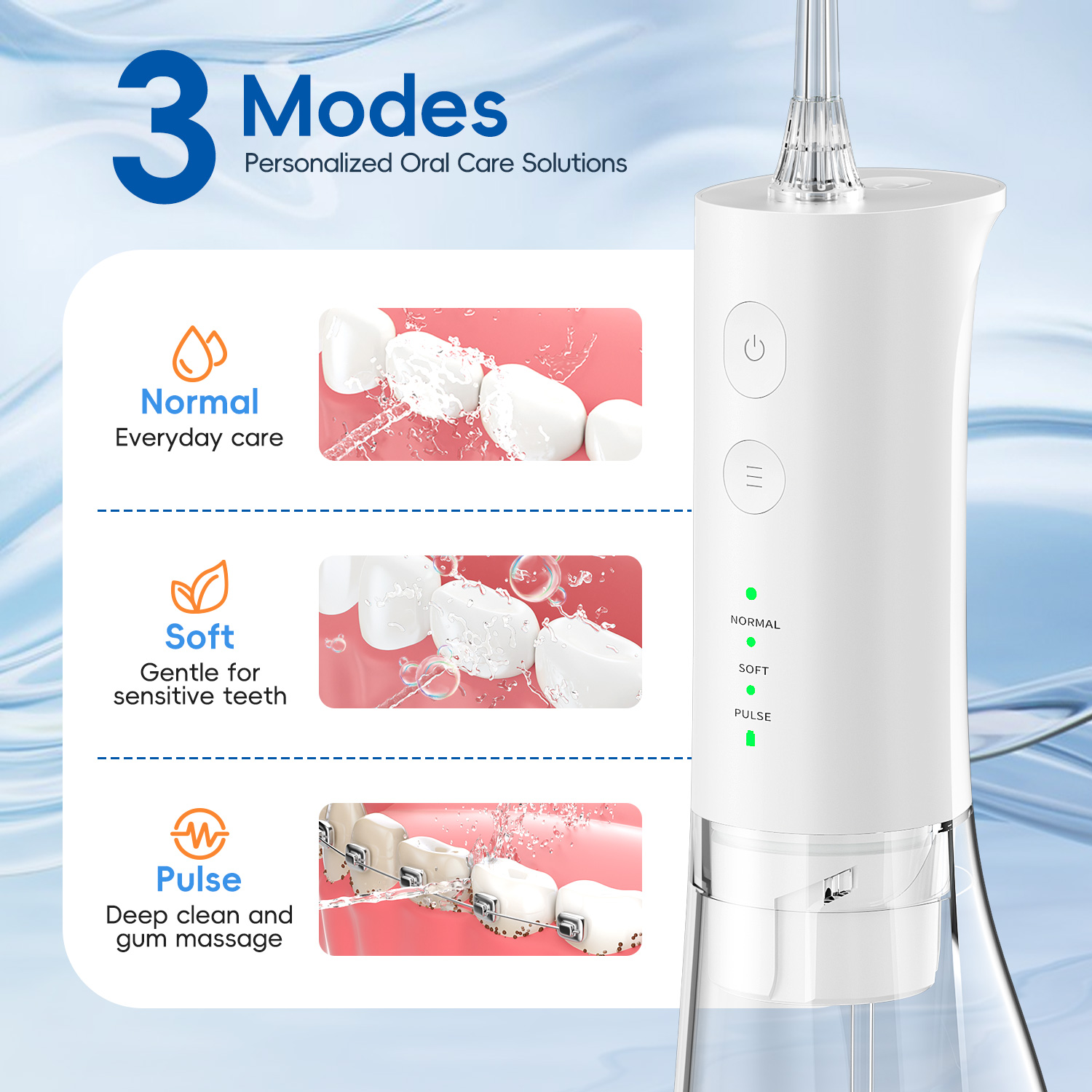New Water Floss F29/D52 Portab - Teeth Whitening Tips ulasan dan harga