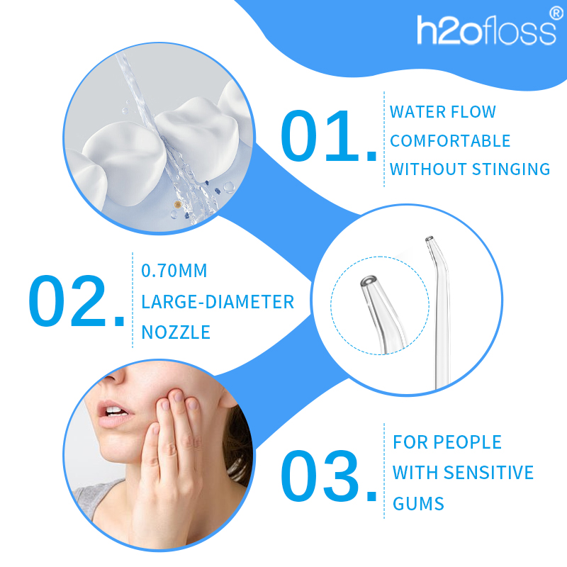 H2ofloss Water Flosser 300ml O - Teeth Whitening Tips ulasan dan harga