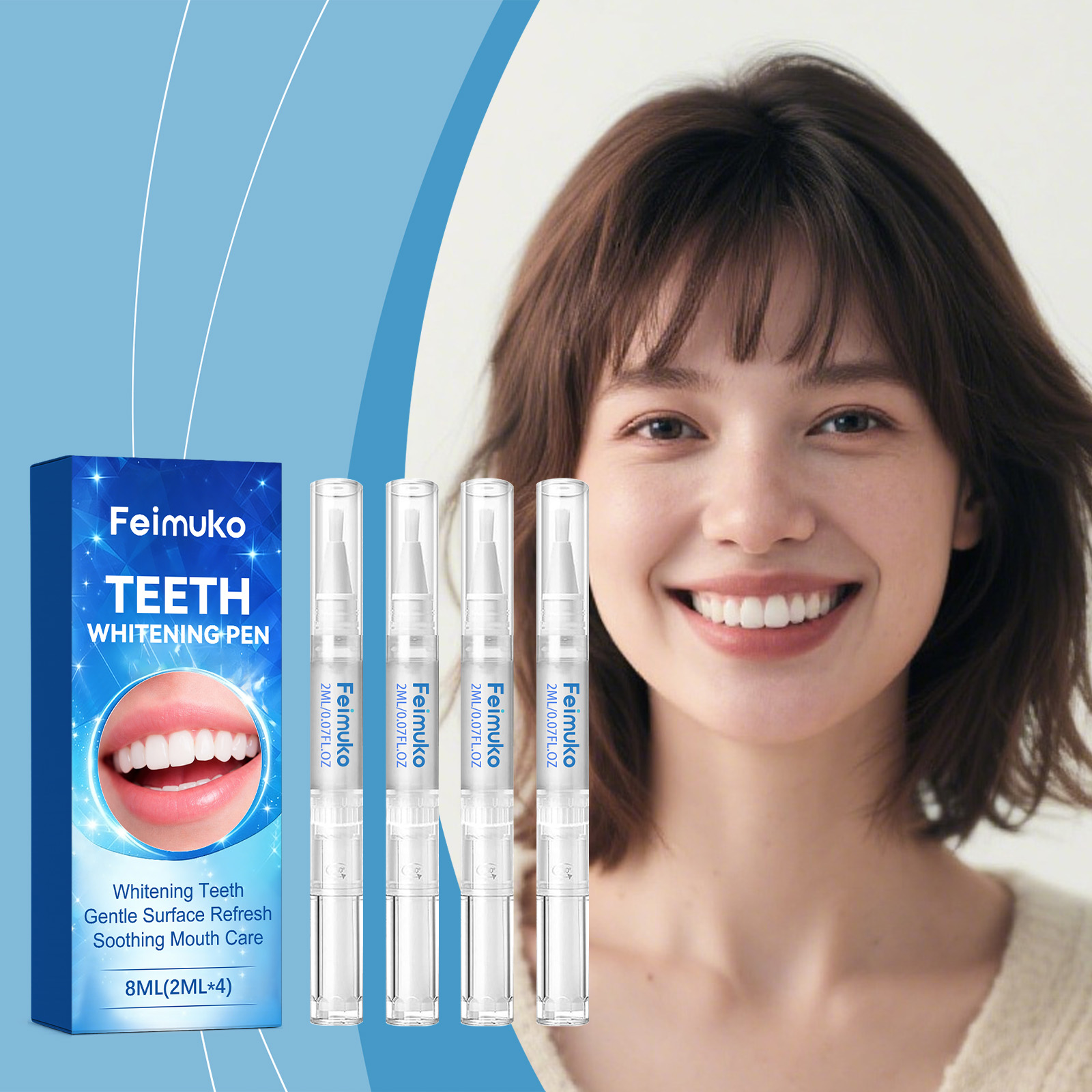 4pcs Teeth Whitening Gel Pen R - Teeth Whitening Bleaching Kit ulasan dan harga