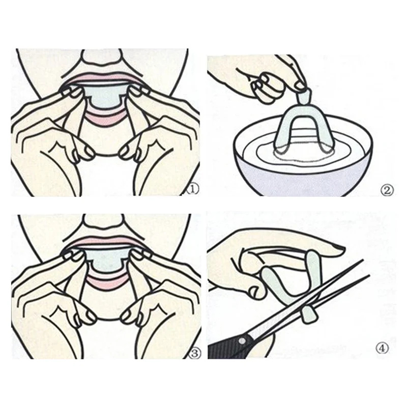 1/8pc Mouth Guard EVA Teeth Pr - Teeth Whitening Ai ulasan dan harga