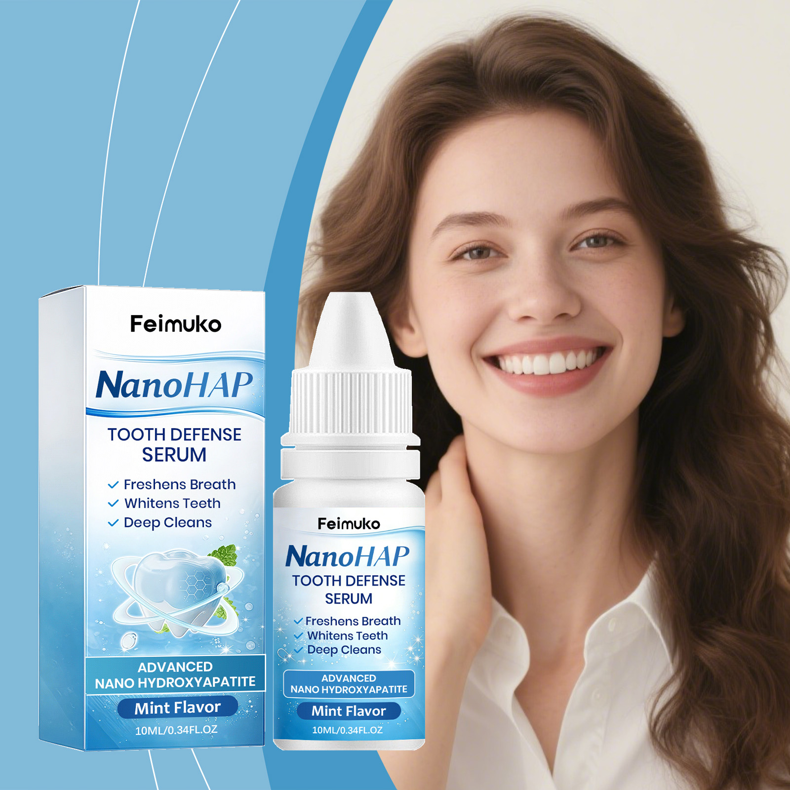 Feimuko Tooth Care Essence Liq - Enamel Repair Serum ulasan dan harga