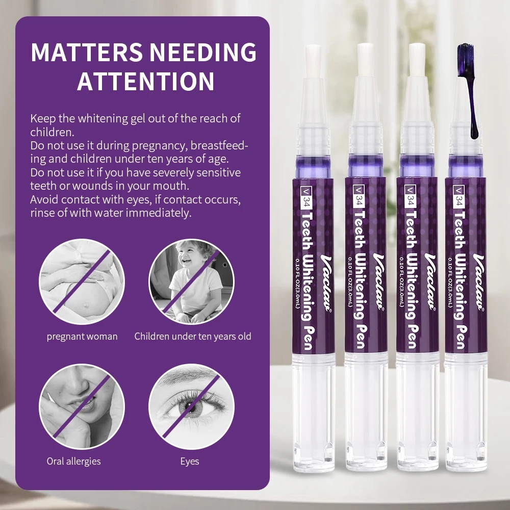 Vaclav V34 Purple teeth whiten - Teeth Whitening Ai ulasan dan harga