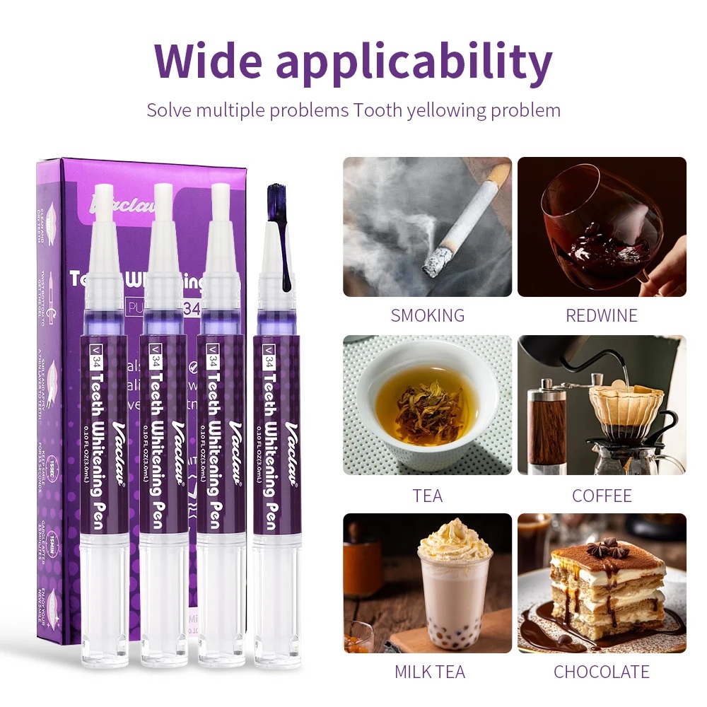 Vaclav V34 Purple teeth whiten - Teeth Whitening Ai ulasan dan harga